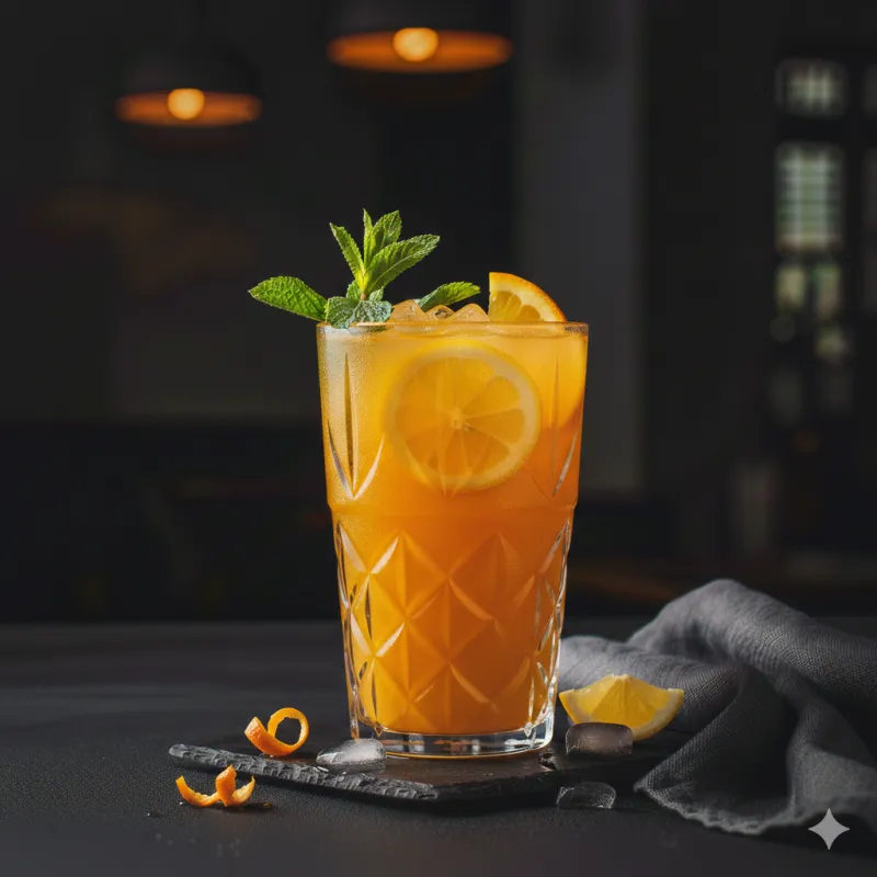 عصير برتقال ليمون