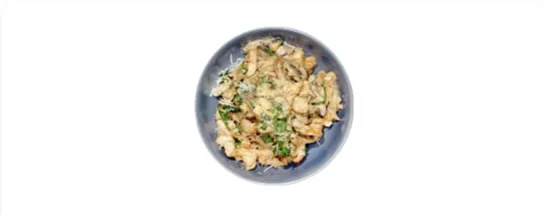 دجاج بالفطر